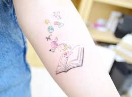 Book Lovers Will Rejoice With These Super Creative Book Tattoos In 2020 Bookish Tattoos Literary Tattoos Book Tattoo
