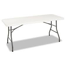 Cosco 6 Foot Resin Folding Table 72w X 30d X 29 1 4h White Pewter Sold As 1 Carton These High Quality Tables Folding Table Table Furniture Table Legs
