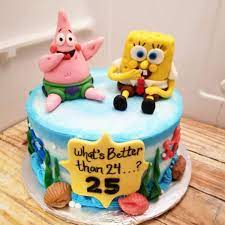 Handmade Fondant Spongebob Inspired Cake Toppers - Etsy Sweden