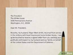 Sealed packages are required for infections. 5 Ways To Contact The President Of The United States Wikihow