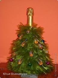 мастер класс по украшению бутылки шампанского на новый год Klassy Ukrashennye Butylki Ukrashennye Vinnye Butylki I Rozhdestvenskie Idei