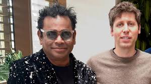 A.R. Rahman meets with Silicon Valley CEOs to discuss AI music project
