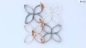 It's very easy to make. Diy Toilet Paper Roll Wall Decor