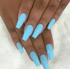 F o l l o w m e @tanashackleford sc @tanathtbih ig @chocolate_beauty2002. Coffin Blue And Nails Image 6583019 On Favim Com