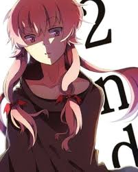 It was serialized in kadokawa shoten's shōnen ace between january. Mirai Nikki Yuno Mask By Digitalaurora Mirai Nikki Yuno Mirai Nikki Mirai Nikki Future Diary