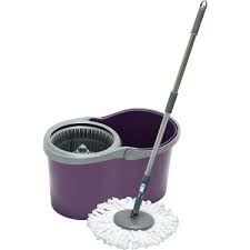 Saglam Plastik Doner Baslikli Mop Set Mor Fiyati