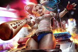 Harley quinn is a character appearing in media published by dc entertainment. 26 Suicide Squad Harley Quinn Wallpapers Wallpaperboat