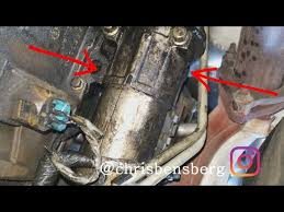 If only the starter is broken, the replacement cost is typically minimal. How To Replace Starter On 1999 2006 Chevrolet Silverado 1500 And How To Take It Out Youtube