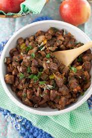 Chicken Hearts With Apple 2 Chicken Heart Sauteed Chicken Offal Recipes