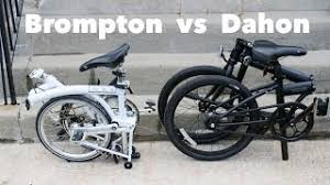 I want to buy either the dahon speed uno or tern link one. Dahon Vs Brompton Folding Bike Which Is The Best Youtube