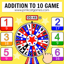 Free Addition To 10 Game Addition Games Geek Card Games Card Games Board Games In 2020 Kindergarten Math Games Addition Games Kindergarten Online Games For Kids