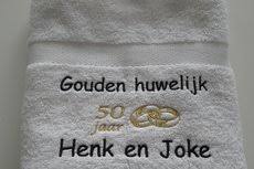 Huwelijksverjaardag Cadeau Originele Trouwdag Kado Borduur Kado