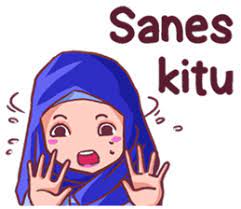  Euis Geulis Hijab Girl Sunda Stiker Line Line Store Lucu Semuanya Lucu Kartun Lucu