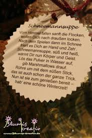 Stempelgummi unmontiert schneemannsuppe spruch grösse motiv ca. Hallo Ihr Lieben Heute Mochte Ich Euch Eine Weitere Kreation Zeigen Die Ich Im Www Schneemannsuppe Weihnachtsbasteln Mit Kindern Geschenkideen Weihnachten