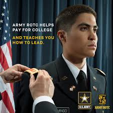 Don't settle for just a degree. ROTC offers financial aid—potentially all  of your tuition costs—as well as a path to success as an Army Officer after  you graduate college. Visit https://go.usa.gov/xeQ7D to