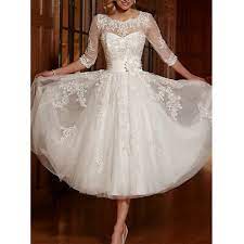 Die braut hochzeitskleid brautkleid übergröße größe 46/48/50/52/54/56 | ebay Kurzes Spitze Standesamt Brautkleid Hochzeitskleid Kleid Braut 3 4 Armel Bc929 Ebay