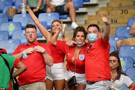 Prince william 'sickened' as england fans racially abused black players after euro 2020 final loss. Trust In Southgate England Fans Arrive In Italy Euro 2020 Quarter Final With Ukraine Info Magzine