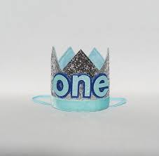 Birthday Crown For Boy Boy First Birthday Crown In Silver And Light Blue 1st Cake Smash Party Or Photo Prop Pictures Or Birthda First Birthday Crown Boy First Birthday Birthday Crown
