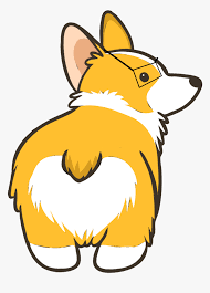 Nice breed dog resting on the chair. Vector Freeuse Download Corgi Clipart Simple Corgi Clip Art Hd Png Download Kindpng