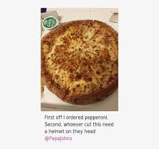 Papa Johns Pizza Papa John Pizza Memes Transparent Png 400x702 Free Download On Nicepng