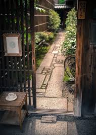 Nostalgia Gallery Entrance Of Coffee Shop In Kyoto Japan Garden Japanese Garden Design Japanese Garden