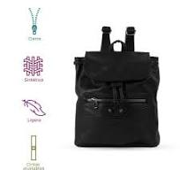Mochila Casual com Aba (preta) - UN