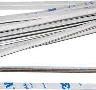 The Beadsmith Fablastic Aluminum Nose Strips with 3M Adhesive, 24 Pieces in  a Package, Nose Bridge Strips for Mask Making, Metal Strips, Nose Clips ...