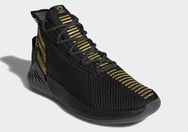 Adidas Black And Gold Boots Adidas D Rose Black Gold Bb7657 Photos Release Info Sneakernews Com Adidas Basketball Shoes All Black Sneakers Adidas