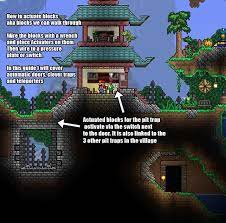 A Guide To Wiring And Base Defense Terrarium Base Terrarium Terraria House Design