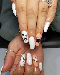 Graduation nails 30 graduation nail ideas to celebrate the end of school. Youtube Grace Garcia On Instagram Graduation Nails Congratulations To All The New Graduate Graduation Nails Graduation Nail Designs Graduation Nail Art
