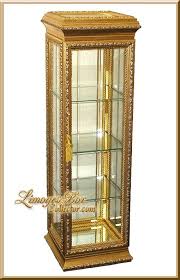 They have a larger viewable area that keeps your awards and souvenirs in full 5. Gold Curio Cabinets Ideas On Foter