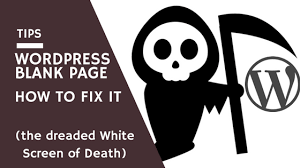 It all started when i changed from firefox to chrome. Wordpress Blank Page How To Fix The White Screen Of Death