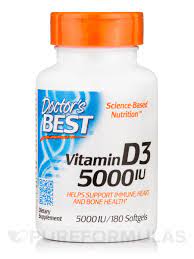 The best naturals vitamin d3 5000 iu supplement is an amazing addition to your daily routine. Vitamin D3 5000 Iu 180 Softgels Pureformulas
