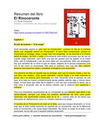 Check spelling or type a new query. Resumen Del Libro El Rinoceronte Jesus Gomez Espejel Free Download Pdf