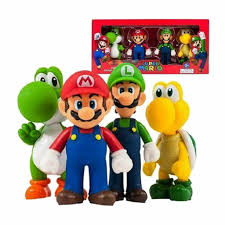 Maybe you would like to learn more about one of these? Super Mario Figuren 4er Set Mario Luigi Kaufland De