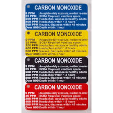 carbon monoxide gas tags r j machine company inc