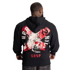 A classic hoodie with a bold expression. - GASP