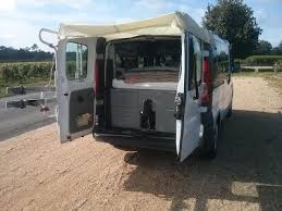 Diy Auvent Amovible Sur Mesure Style Bache De Hayon Pour Les 2 Portes Arrieres Du Renault Trafic Ii Passenger Realise D Renault Trafic Trafic Amenage Auvent