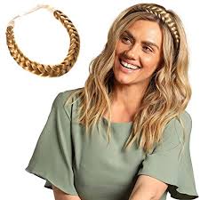 Extensions braided into small braids are usually in place for a long period, so you want to start with. Madison Braids Womens Braided Headband Hair Braid Natural Looking Synthetic Hair Piece Extension Lulu Two Strand Strawberry Blonde Buy Online In Kuwait At Desertcart