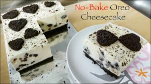 Try this oreo cheesecake recipe you can make even if you don't have an oven. No Bake Oreo Cheesecake In English Youtube