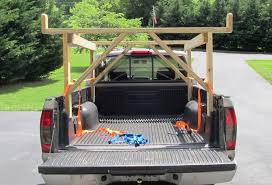After this, attach the side pieces and the horizontal pieces, and the rack is done. Frontier Truck Rack Kayak Rack Diy Canoe Rack Kayak Storage