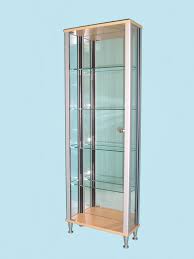 Typically, curios feature glass panels on the front as well as along the sides to give a full view of the objects you want to display. Glass Display Cabinets Designex Cabinets Limited Designex Cabinets