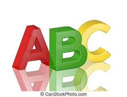 Load a html page inside another; Abc Font Alphabet Teaching Letters Abc Alphabet Letters As Elementary Red Green Blue 3d Objects Canstock