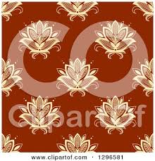 4 seamless floral fabric patterns. Royalty Free Floral Background Clip Art By Vector Tradition Sm Page 2