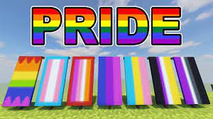Minecraft rainbow flag page 1 line 17qq. Pride Flags In Minecraft Pride Month Lgbt Youtube