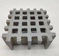 OEM Fiberglass Reinforced FRP Gully Grating Price 4 Feet*12 Feet Panel Size  FRP Grating