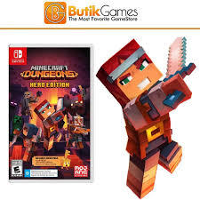 Dos apariencias para el jugador. Nintendo Minecraft Dungeons Hero Edition Switch Nintend Switch Shopee Mexico