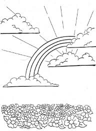 This is fabulous color rainbow coloring pages with rainbow coloring page and rainbow coloring page for kindergarten image. A Sweet Rainbow Over The Flower Field Coloring Page Download Print Online Coloring Pages For Free Color Nimbus