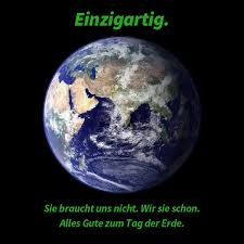 Der tag der erde (englisch earth day) wird alljährlich am 22. Bundnis90 Die Grunen V Twitter Heute Feiern Wir Den Tag Der Erde Unser Planet Ist Ein Einmaliges Geschenk Lasst Ihn Uns So Behandeln Earthday Http T Co 3vtvttmrz1