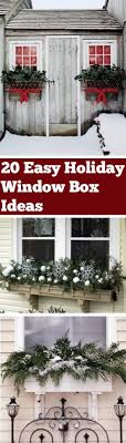 This idea works terrific if the area is likewise ideal. 20 Easy Holiday Window Box Ideas Bless My Weeds